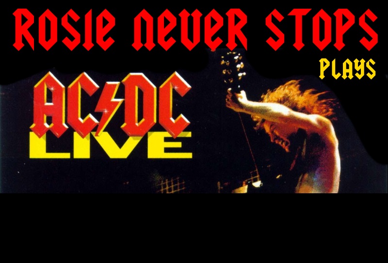 Bannière du concert en direct « Rosie Never Stops »