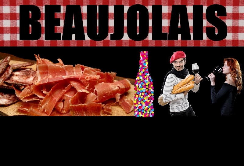 Bannière de la soirée « Beaujolais nouveau »