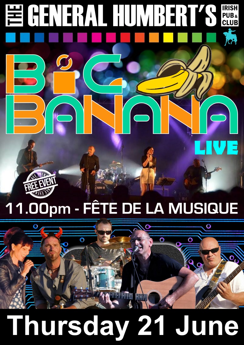 Affiche du concert en direct « Big Banana »