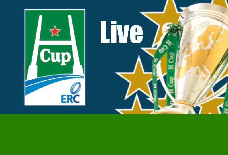 "Heineken Cup" live sports broadcast event banner