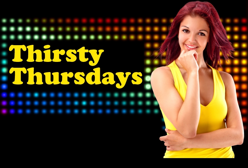Bannière de l'évènement « Thirsty Thursdays »