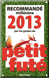 Plaque de recommandation « Petit Futé 2013 »